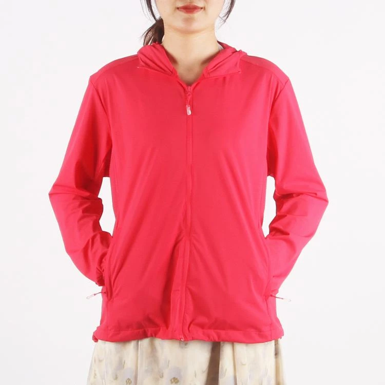 Ladies 4 way stretch active quit dry windbreakers with Cap (5) Ladies 4 way stretch active quit dry windbreakers with Cap (5)