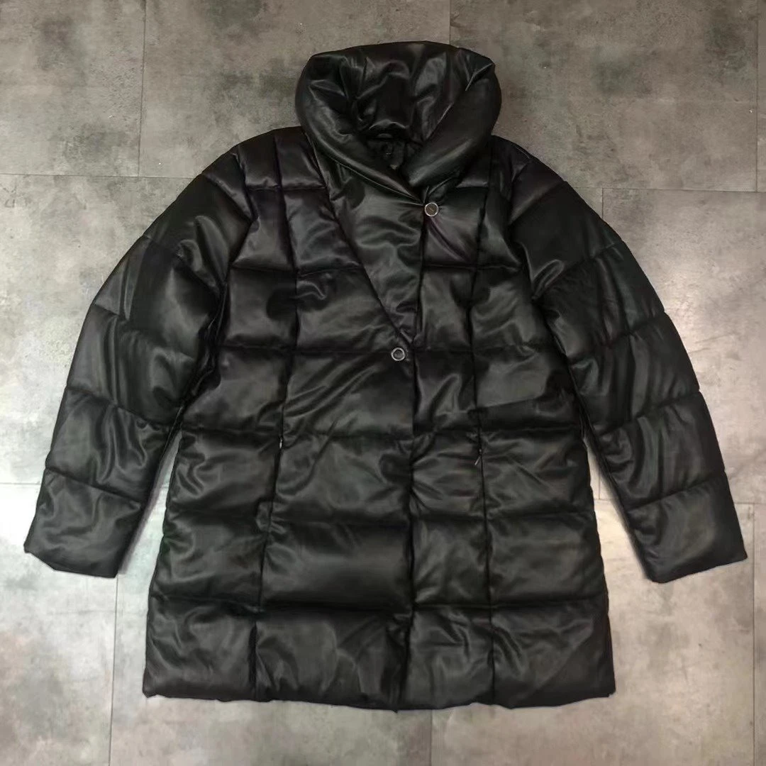 Women's High quality PU Coats (2)