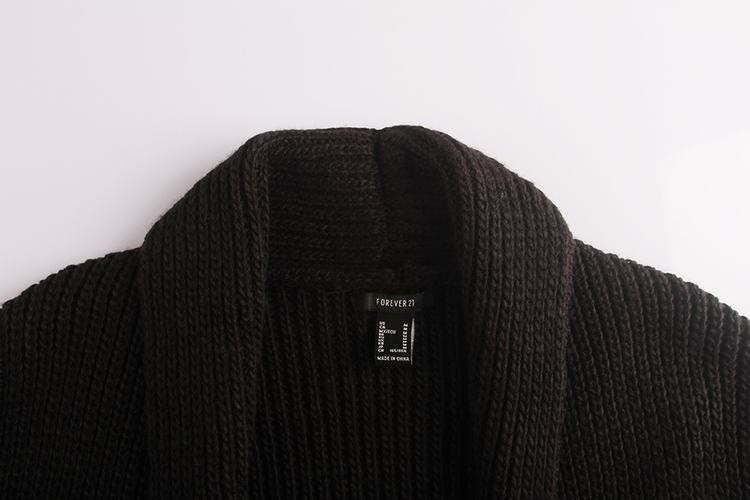 Ladies sweater mid-length cardigans (10)