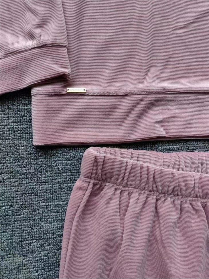 Ladies 2 PCS Elastic Lounge Sets