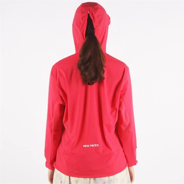 Ladies Active Quit Dry Windbreakers With Cap